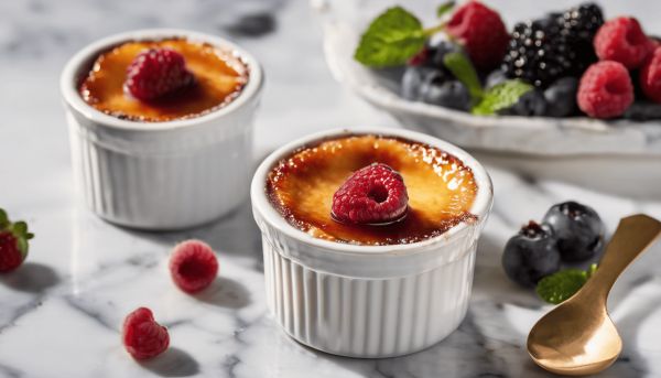 Calories et valeurs nutritionnelles de la crème brûlée
